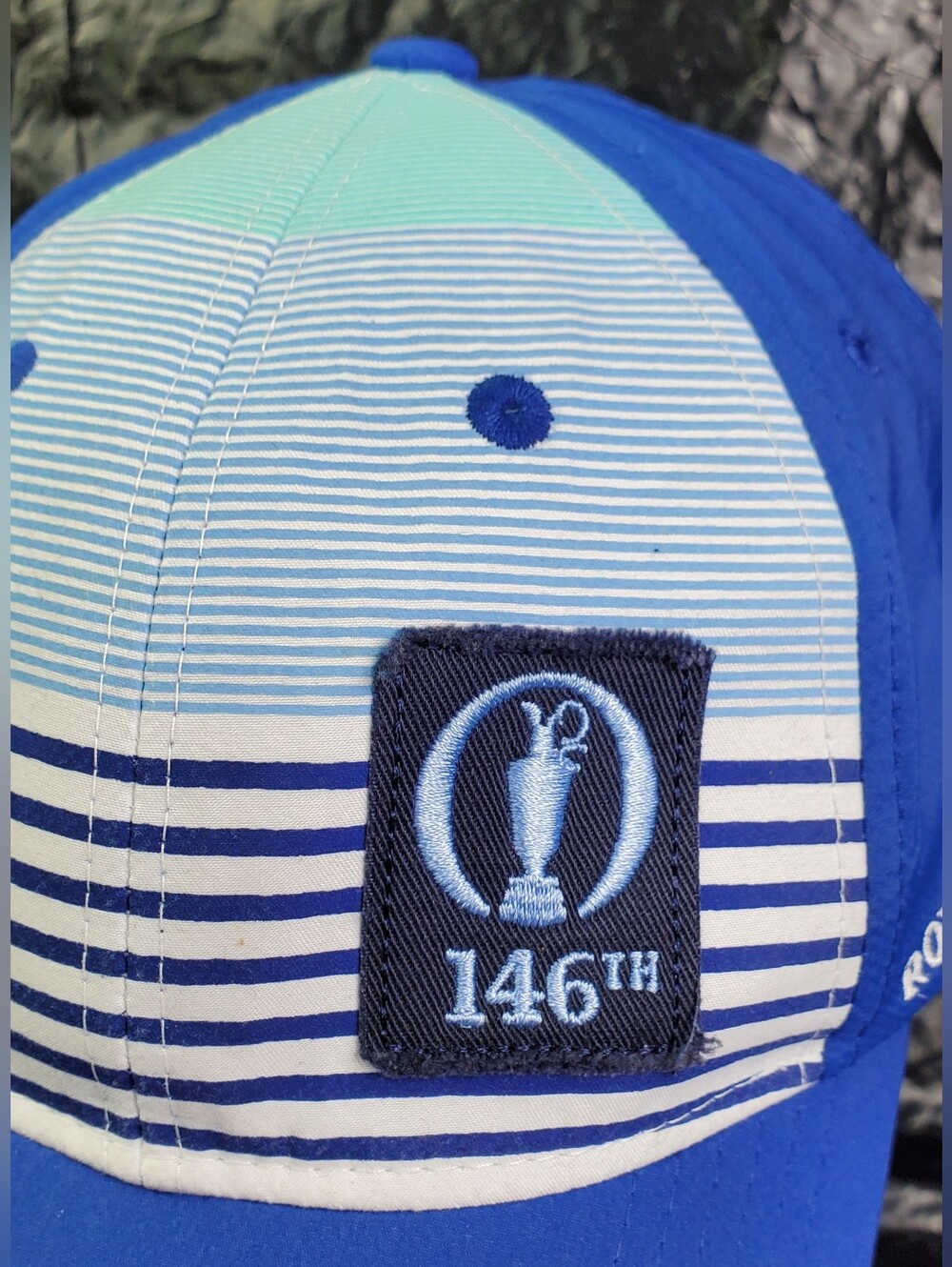 AHEAD The Open 146th Royal Birkdale Baseball Hat Cap Colorful Golf - GUC
